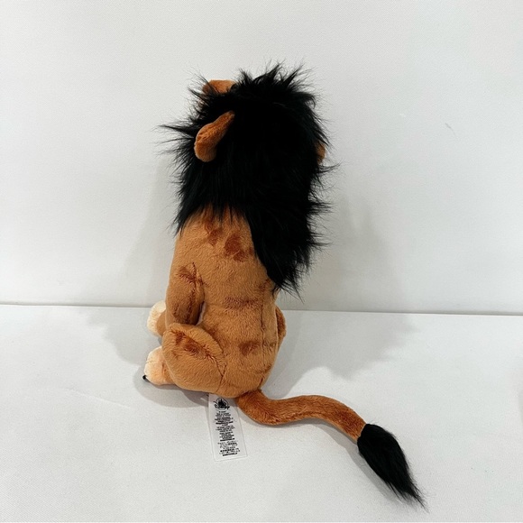 Disney Lion King Size 14" Scar Plush Stuffed Animal Hyena Leader Brown - Picture 4 of 12